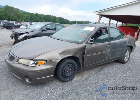 2001 Pontiac Grand Prix Se from USA, damaged, VIN 1G2WK52J21F162657